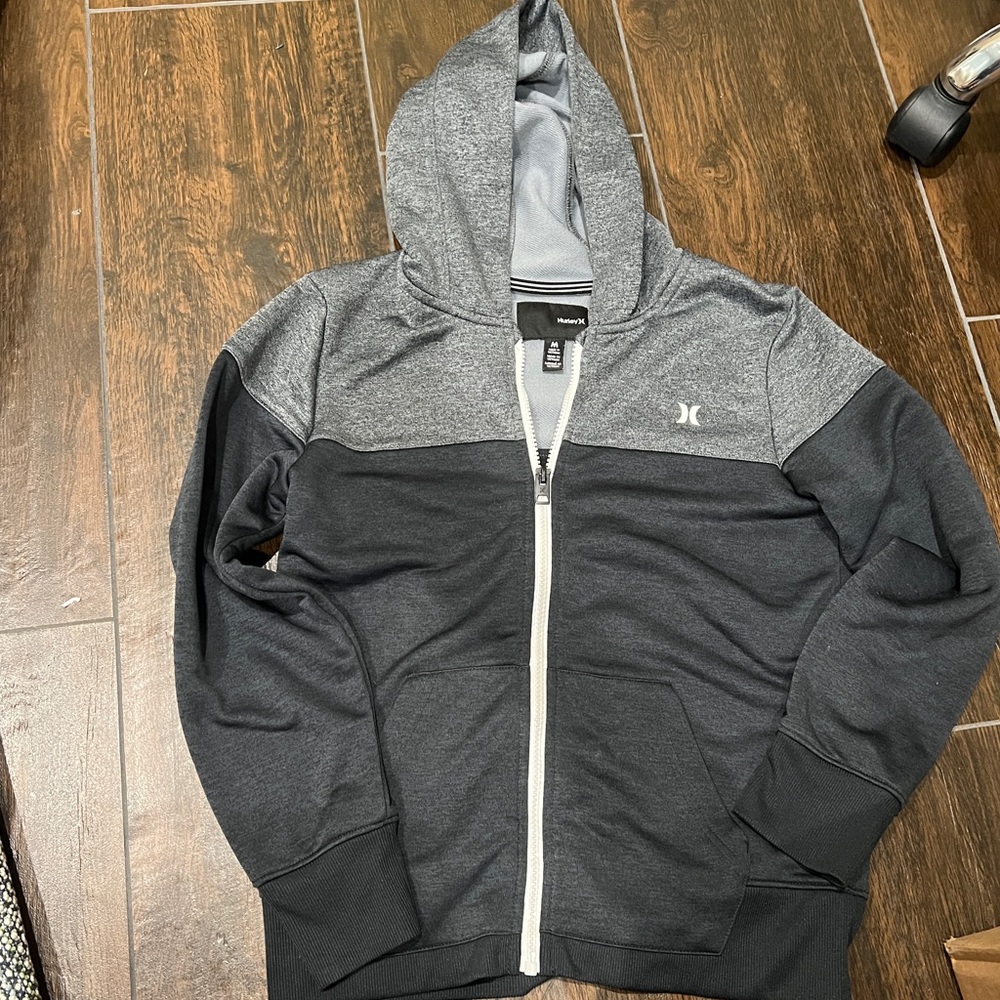 EUC Boys Hurley Hoodie Zip Up Jacket size Medium